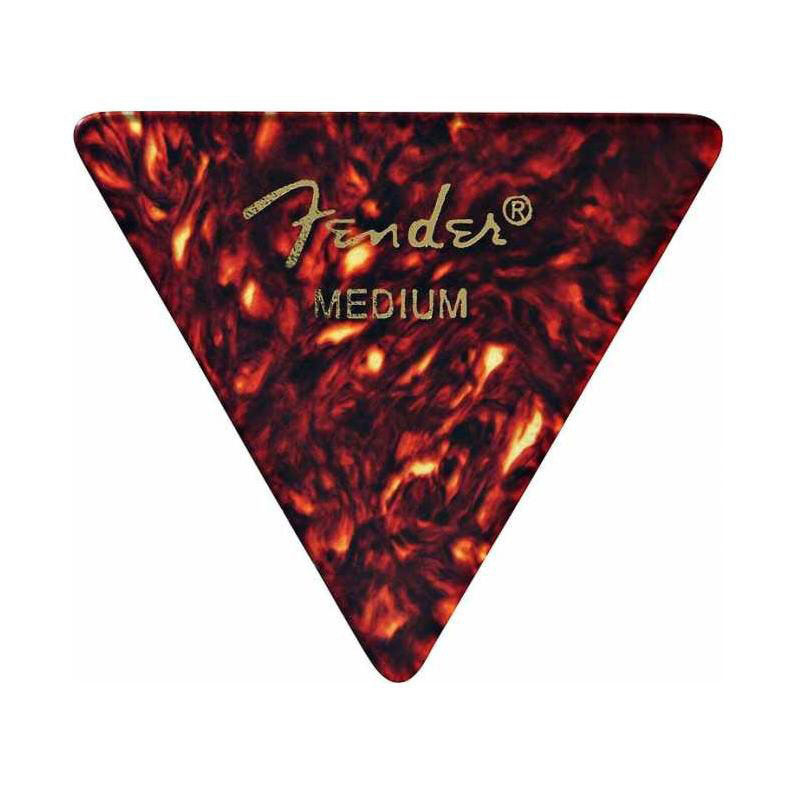 Fender 355 Sharp Triangle Shell Guitar Pick Medium Guage